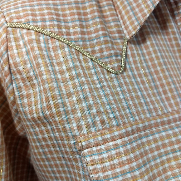 VTG 70's Rockmount Ranch Wear western shirt - Picture 5 of 14